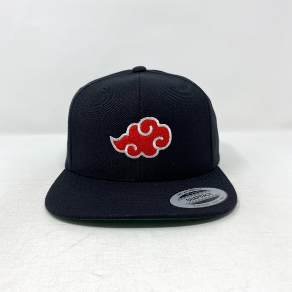 Unbranded Accessories - Red Cloud Snapback Hat Cap